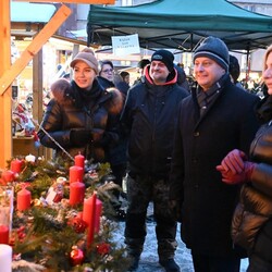 Pierwszy dzień Rudzkiego Kiermaszu Świątecznego