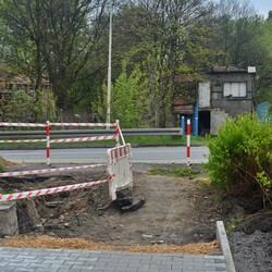 Przebudowa terenu przed dworcem kolejowym