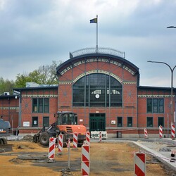 Przebudowa terenu przed dworcem kolejowym