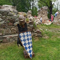 Słowianie w ruinach zamku rudzkiego