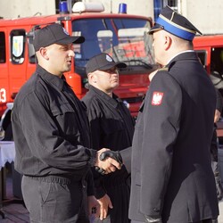 Poświecenie wozu OSP