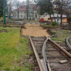 Modernizacja torowiska na pętli Chebzie
