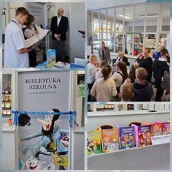 Waldemar Cichoń został patronem biblioteki szkolnej