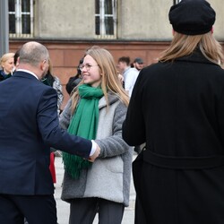 Zatańczyli poloneza na rynku