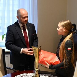 łyżwiarka z Rudy Śląskiej