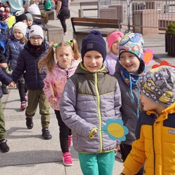 Dzieci witają wiosnę