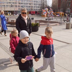 Dzieci witają wiosnę