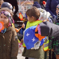 Dzieci witają wiosnę