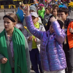 Dzieci witają wiosnę