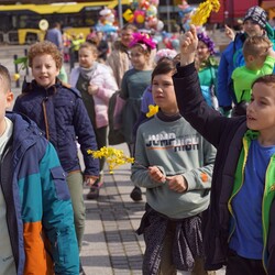 Dzieci witają wiosnę