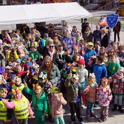 Dzieci witają wiosnę