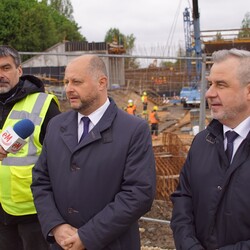 Pół roku budowy trasy N-S na północ