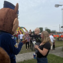 Spotkanie policjantów z dziećmi