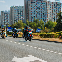 Parada motocykli na zakończenie lata - Katowice