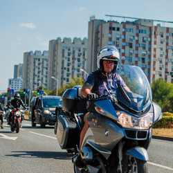 Parada motocykli na zakończenie lata - Katowice