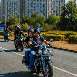 Parada motocykli na zakończenie lata - Katowice