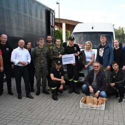 Dary dla powodzian w Grodkowie