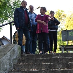 Spotkanie prezydenta z mieszkańcami Rudzkiej Kuźnicy