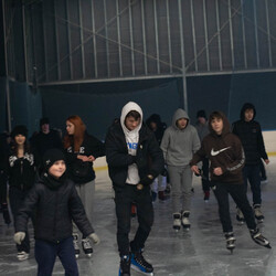 Otwarcie lodowiska na Burloch Arenie