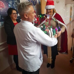 Mikołaj w Szpitalu Miejskim