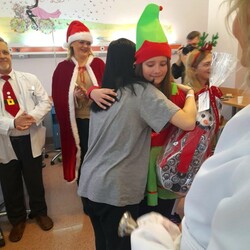 Mikołaj w Szpitalu Miejskim