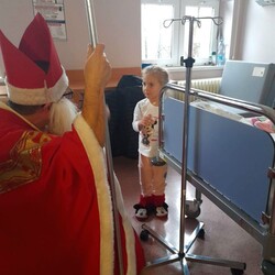 Mikołaj w Szpitalu Miejskim