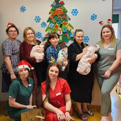 Mikołaj w Szpitalu Miejskim