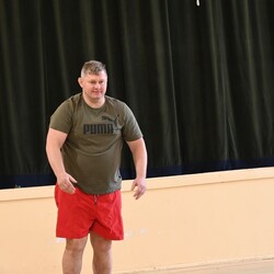 Trening do meczu WOŚP