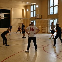 Trening do meczu WOŚP