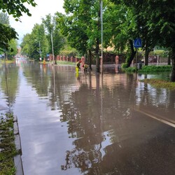 Burza nad Rudą Śląską
