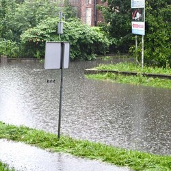 Ulewy sparaliżowały Rudę Śląską. Zalane ulice i utrudnienia