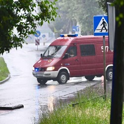 Ulewy sparaliżowały Rudę Śląską. Zalane ulice i utrudnienia