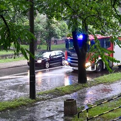 Ulewy sparaliżowały Rudę Śląską. Zalane ulice i utrudnienia