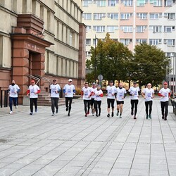 Powrót pielgrzymki biegowej