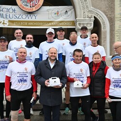 Powrót pielgrzymki biegowej