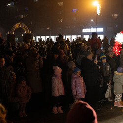 Rozświetlenie choinki