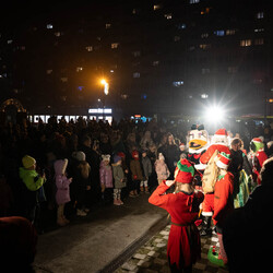 Rozświetlenie choinki