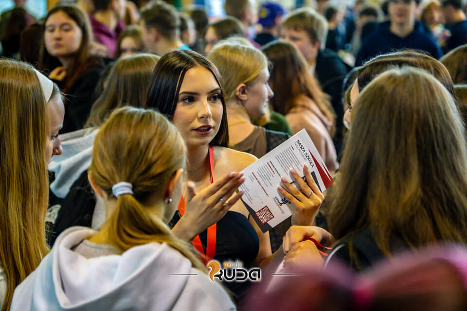 26. Giełda Szkół Ponadpodstawowych. / fot. Młoda Ruda