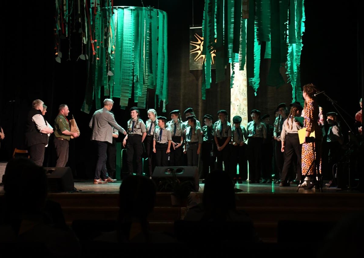 Wczoraj w Domu Kultury w Bielszowicach zakończył się 28. Festiwal Piosenki Harcerskiej i Turystycznej CMOK SONG! / fot. Jacek Knapik