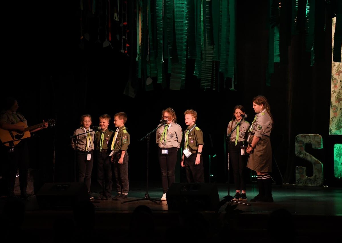 Wczoraj w Domu Kultury w Bielszowicach zakończył się 28. Festiwal Piosenki Harcerskiej i Turystycznej CMOK SONG! / fot. Jacek Knapik