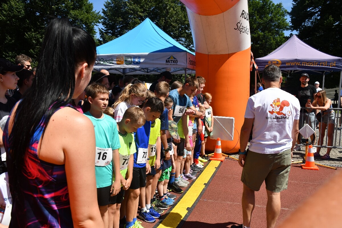 Rudzianie po raz czwarty w tym roku wzięli udział w Biegu Wiewiórki! / fot. Jacek Knapik