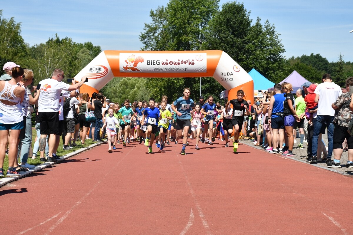 Rudzianie po raz czwarty w tym roku wzięli udział w Biegu Wiewiórki! / fot. Jacek Knapik