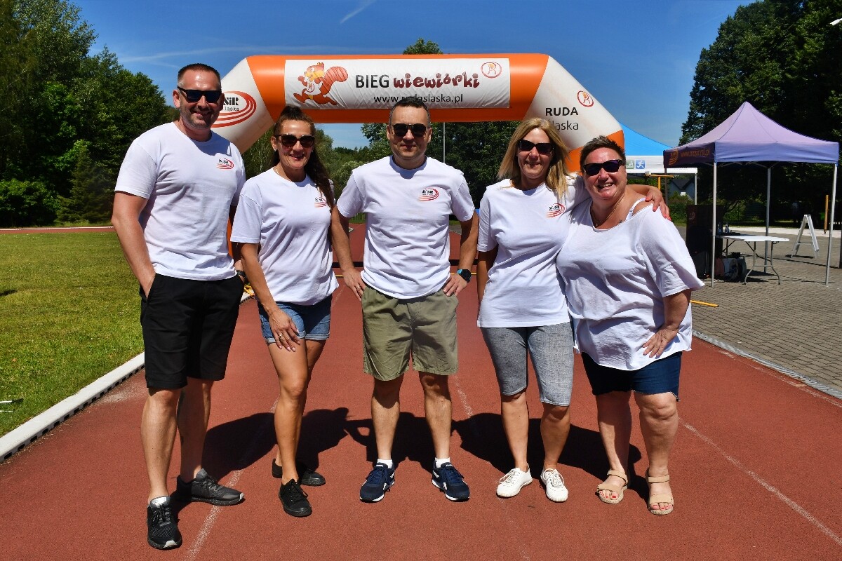 Rudzianie po raz czwarty w tym roku wzięli udział w Biegu Wiewiórki! / fot. Jacek Knapik