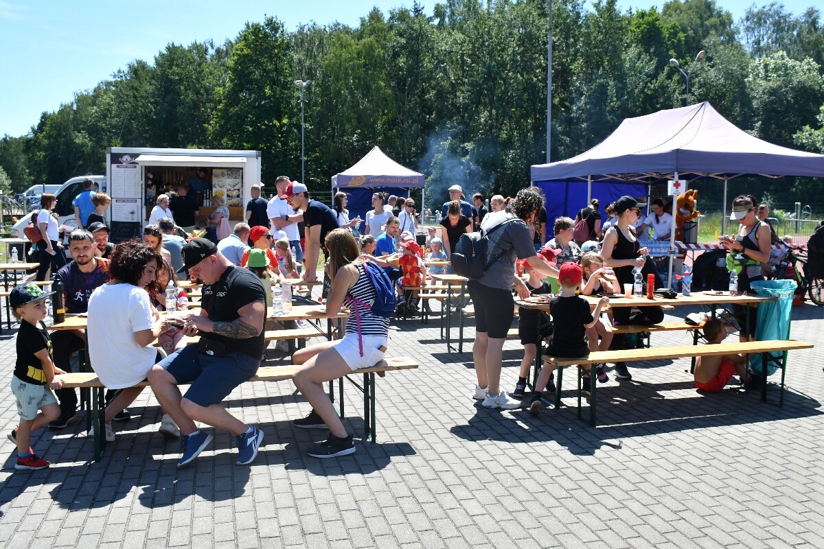 Rudzianie po raz czwarty w tym roku wzięli udział w Biegu Wiewiórki! / fot. Jacek Knapik