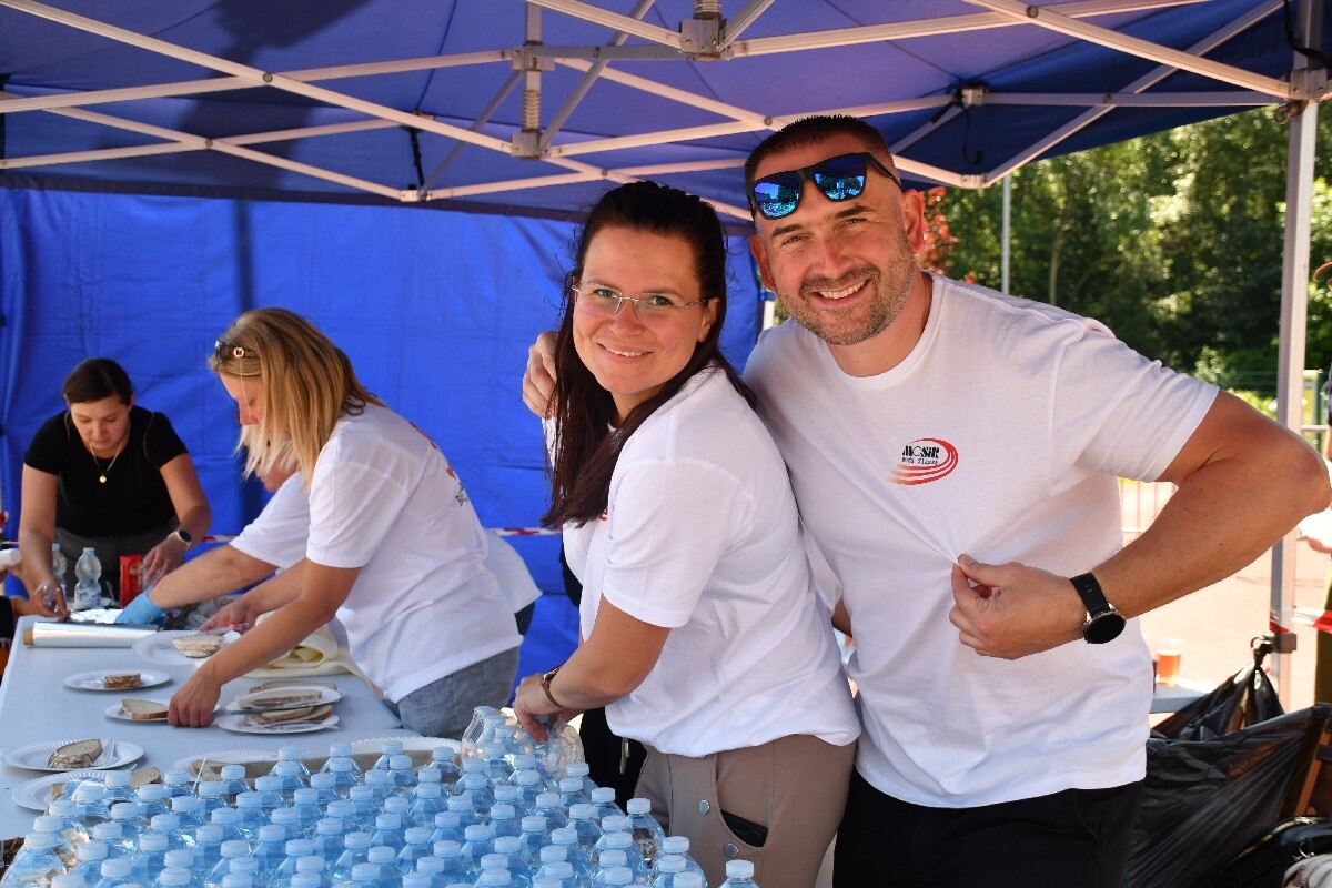 Rudzianie po raz czwarty w tym roku wzięli udział w Biegu Wiewiórki! / fot. Jacek Knapik
