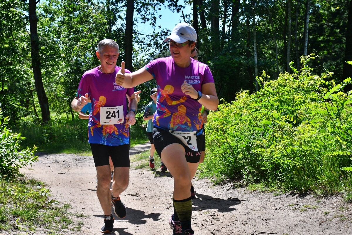 Rudzianie po raz czwarty w tym roku wzięli udział w Biegu Wiewiórki! / fot. Jacek Knapik