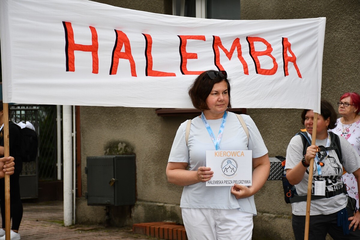 45. Halembska Pielgrzymka na Jasną Górę. / fot. Karolina Bauszek-Żurek