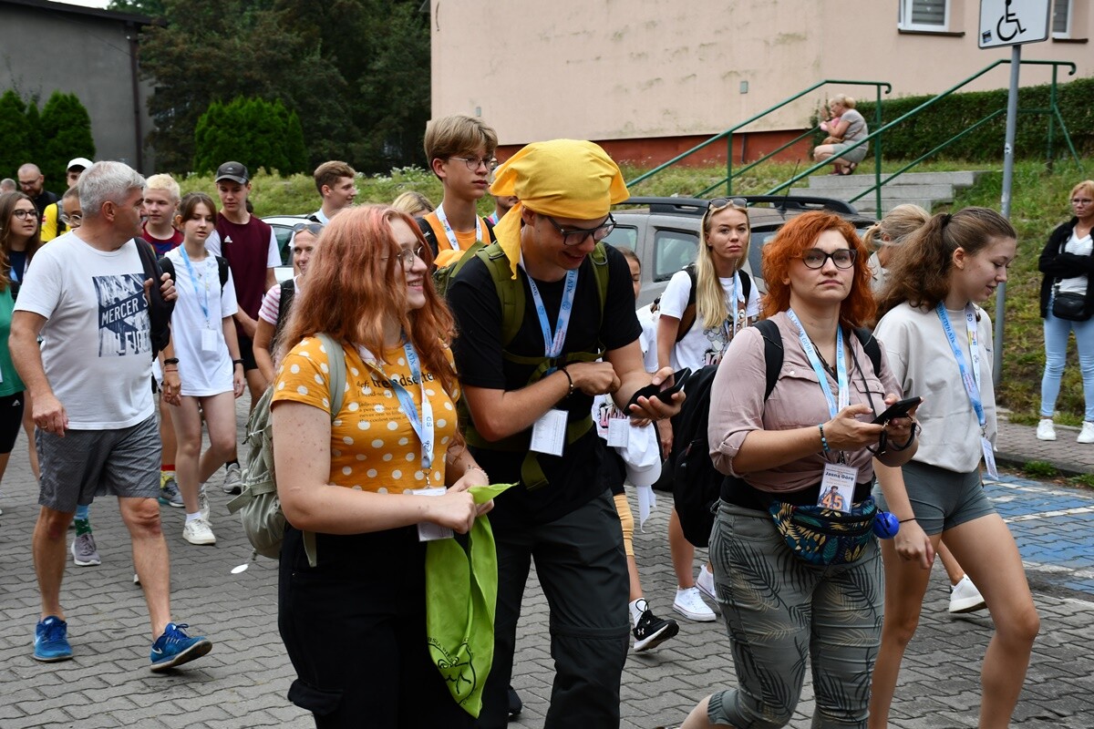 45. Halembska Pielgrzymka na Jasną Górę. / fot. Karolina Bauszek-Żurek