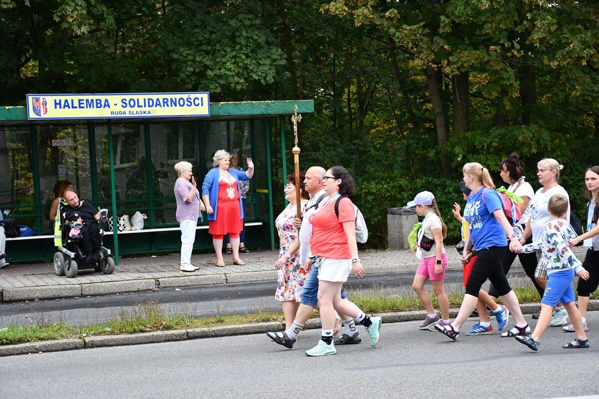 45. Halembska Pielgrzymka na Jasną Górę. / fot. Karolina Bauszek-Żurek
