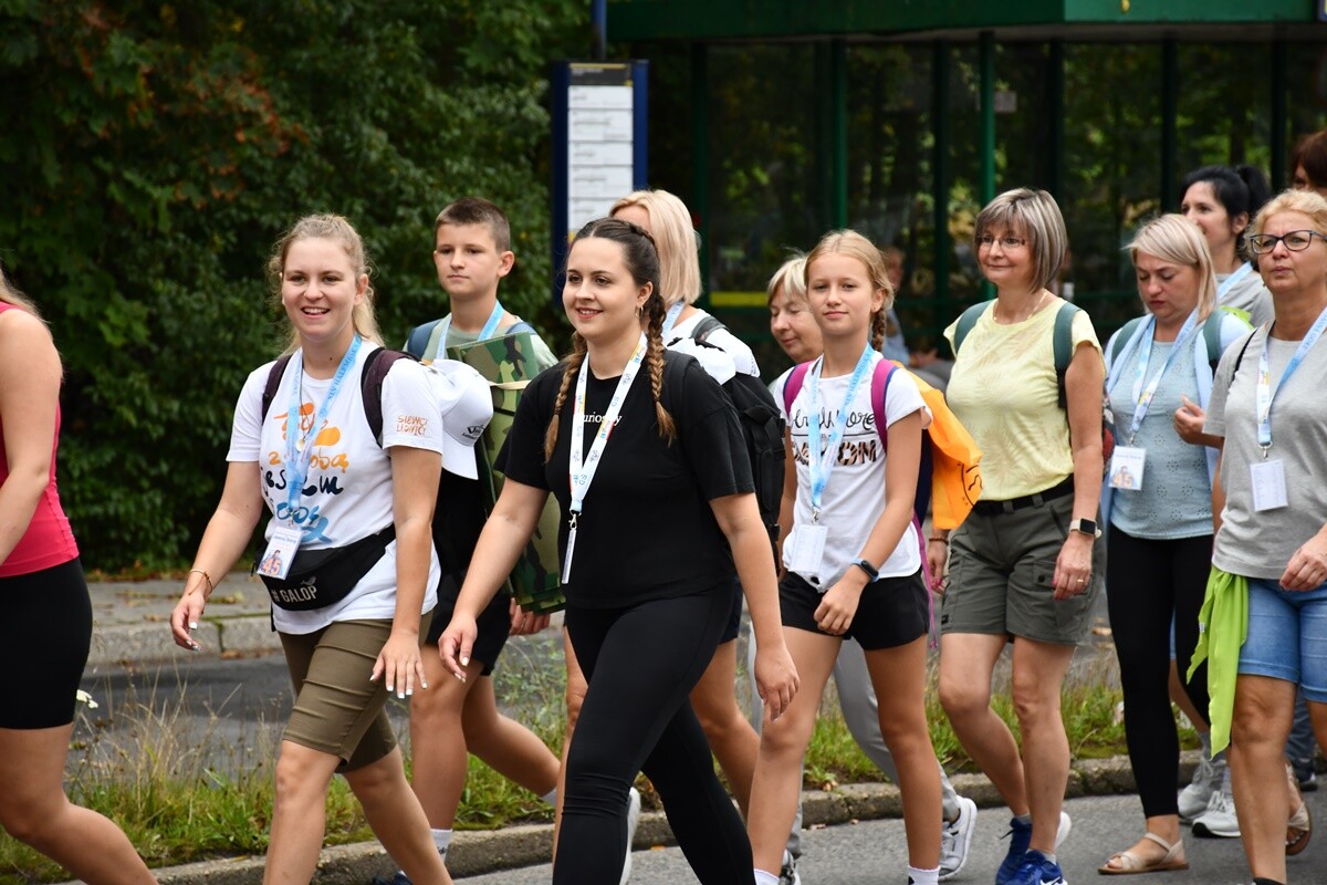 45. Halembska Pielgrzymka na Jasną Górę. / fot. Karolina Bauszek-Żurek